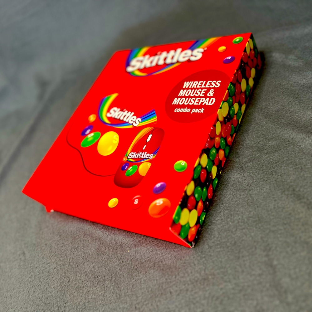 Skittles Wireless Mouse & Mousepad Combo Pack